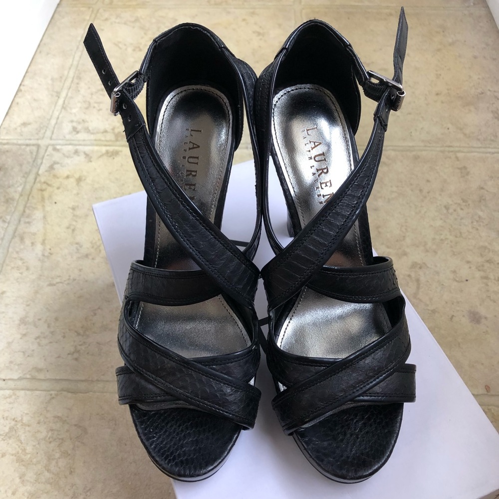 Black Ralph Lauren Heels